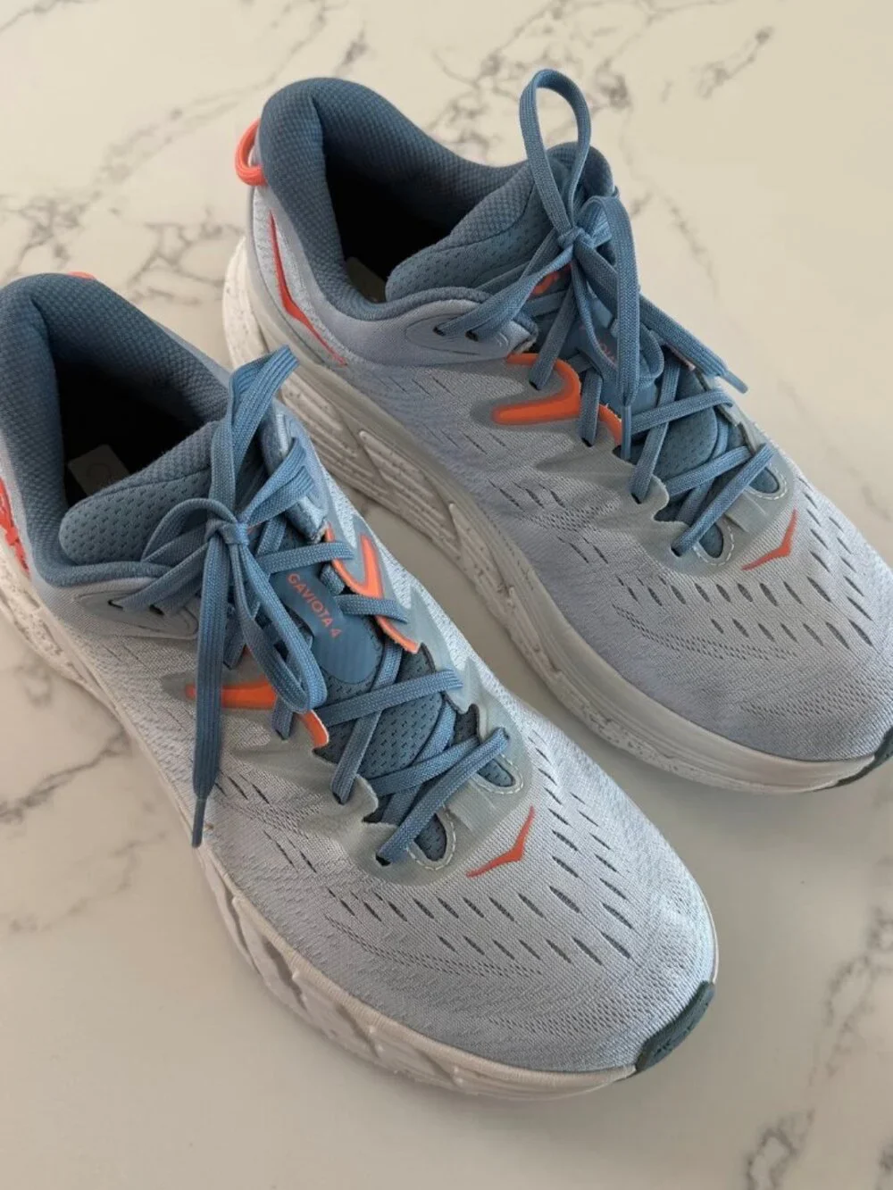 Hoka Gaviota 4 Running Shoes - Blue Fog - Size 10.5 Wide (D)